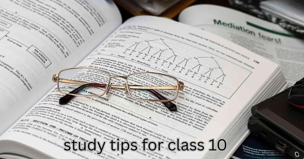 study tips for class 10
